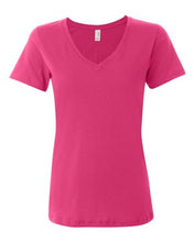 Load image into Gallery viewer, Anvil-Women's Featherweight V-Neck T-Shirt-392