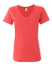 Load image into Gallery viewer, Anvil-Women's Featherweight V-Neck T-Shirt-392