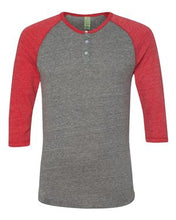 Load image into Gallery viewer, Alternative-Eco-Jersey™ Three-Quarter Sleeve Raglan Henley-1989
