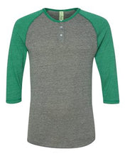 Load image into Gallery viewer, Alternative-Eco-Jersey™ Three-Quarter Sleeve Raglan Henley-1989