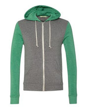Load image into Gallery viewer, Alternative-Rocky Unisex Colorblocked Eco-Fleece™ Hooded Full-Zip-32023