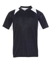 Load image into Gallery viewer, Augusta Sportswear-Youth Gamer Colorblocked Baseball Henley-1521