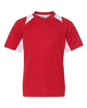 Load image into Gallery viewer, Augusta Sportswear-Youth Gamer Colorblocked Baseball Henley-1521