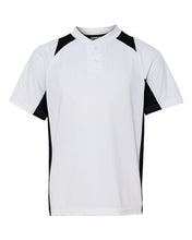 Load image into Gallery viewer, Augusta Sportswear-Youth Gamer Colorblocked Baseball Henley-1521