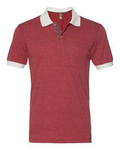 Load image into Gallery viewer, Alternative-Eco-Jersey Feeder Stripe Polo-1901