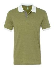 Load image into Gallery viewer, Alternative-Eco-Jersey Feeder Stripe Polo-1901