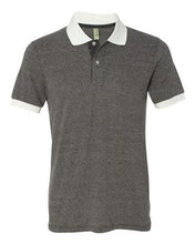 Load image into Gallery viewer, Alternative-Eco-Jersey Feeder Stripe Polo-1901