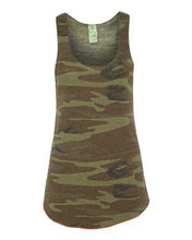 Load image into Gallery viewer, Alternative-Women's Printed Meegs Eco-Jersey Racer Tank-1927ea