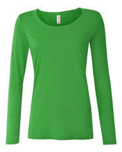 Load image into Gallery viewer, Anvil-Ladies' Semi-Sheer Long Sleeve Scoopneck T-Shirt-399
