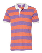 Load image into Gallery viewer, Alternative-Eco-Jersey™ Ugly Stripe Short Sleeve Polo-1905