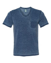 Load image into Gallery viewer, Alternative-Vintage Burnout Leo V-Neck T-Shirt-42196