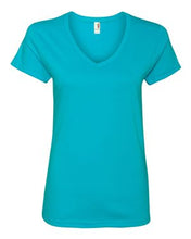 Load image into Gallery viewer, Anvil-Women's Lightweight Ringspun V-Neck T-Shirt-88VL