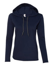 Load image into Gallery viewer, Anvil-Women's Lightweight Long Sleeve Hooded T-Shirt-887L