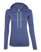 Load image into Gallery viewer, Anvil-Women's Lightweight Long Sleeve Hooded T-Shirt-887L