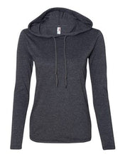 Load image into Gallery viewer, Anvil-Women's Lightweight Long Sleeve Hooded T-Shirt-887L