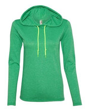 Load image into Gallery viewer, Anvil-Women's Lightweight Long Sleeve Hooded T-Shirt-887L