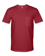 Load image into Gallery viewer, Anvil-Midweight Short Sleeve T-Shirt With a Pocket-783