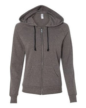 Load image into Gallery viewer, Alternative-Women's Eco-Mock Twist Adrian Hooded Full-Zip Sweatshirt-9573ey