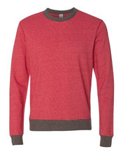 Load image into Gallery viewer, Alternative-Eco Mock Twist French Terry Contrast Crew-9898
