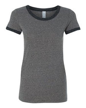 Load image into Gallery viewer, Alternative-Women's Eco Mock Twist Ideal Ringer Tee-1913