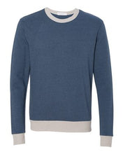 Load image into Gallery viewer, Alternative-Eco Mock Twist French Terry Contrast Crew-9898