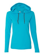Load image into Gallery viewer, Anvil-Women's Lightweight Long Sleeve Hooded T-Shirt-887L