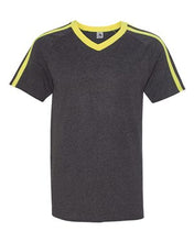 Load image into Gallery viewer, Augusta Sportswear-Get Rowdy Shoulder Stripe T-Shirt-363