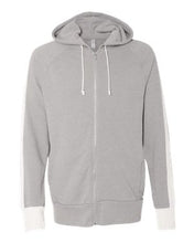 Load image into Gallery viewer, Alternative-Vintage French Terry Hooded Full-Zip Raglan Sweatshirt-5061, 5081