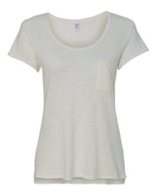 Load image into Gallery viewer, Alternative-Women's Washed Slub Favorite Pocket T-Shirt-12412