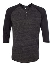 Load image into Gallery viewer, Alternative-Eco-Jersey™ Three-Quarter Sleeve Raglan Henley-1989