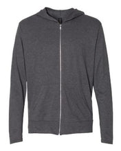 Load image into Gallery viewer, Anvil-Triblend Hooded Full-Zip T-Shirt-6759