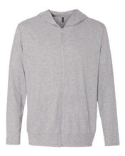 Load image into Gallery viewer, Anvil-Triblend Hooded Full-Zip T-Shirt-6759