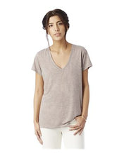 Load image into Gallery viewer, Alternative-Slinky Jersey V-Neck Tee-2894