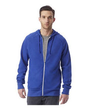 Load image into Gallery viewer, Alternative-Vintage French Terry Hooded Full-Zip Raglan Sweatshirt-5061, 5081
