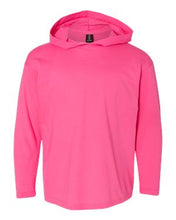 Load image into Gallery viewer, Anvil-Youth Long Sleeve Hooded T-Shirt-987B