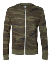 Load image into Gallery viewer, Alternative-Eco-Jersey Hooded Full-Zip-1970e1