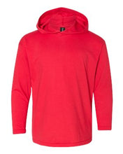 Load image into Gallery viewer, Anvil-Youth Long Sleeve Hooded T-Shirt-987B