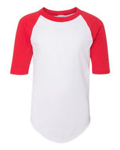Load image into Gallery viewer, Augusta Sportswear-Youth Three-Quarter Sleeve Baseball Jersey-4421