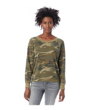 Load image into Gallery viewer, Alternative-Women's Lazy Day Burnout French Terry Crewneck Sweatshirt-8626