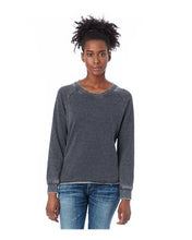 Load image into Gallery viewer, Alternative-Women's Lazy Day Burnout French Terry Crewneck Sweatshirt-8626