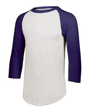 Load image into Gallery viewer, Augusta Sportswear-Youth Three-Quarter Sleeve Baseball Jersey-4421