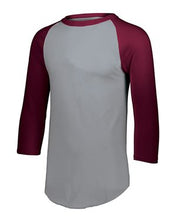 Load image into Gallery viewer, Augusta Sportswear-Youth Three-Quarter Sleeve Baseball Jersey-4421