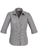 Load image into Gallery viewer, Biz Collection Edge Ladies 3/4 sleeve shirt (S267LT)