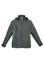 Load image into Gallery viewer, Biz Collection-Biz Collection  Kids Razor Jacket-Grey/Fluoro Lime / 6-Corporate Apparel Online - 4